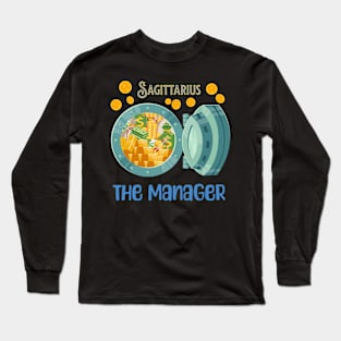 The characters of the zodiac: Sagittarius Long Sleeve T-Shirt